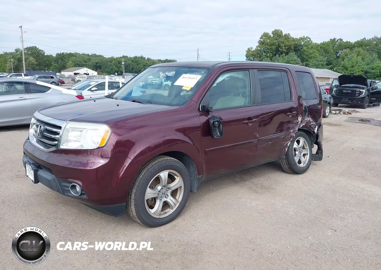 2015 Honda Pilot Ex VIN:5FNYF4H46FB018285 - 2