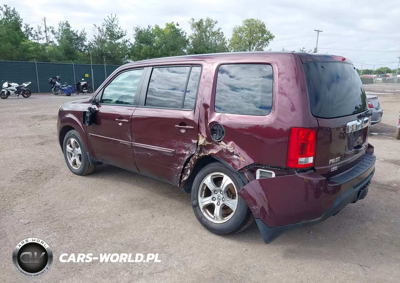 2015 Honda Pilot Ex VIN:5FNYF4H46FB018285 - 3