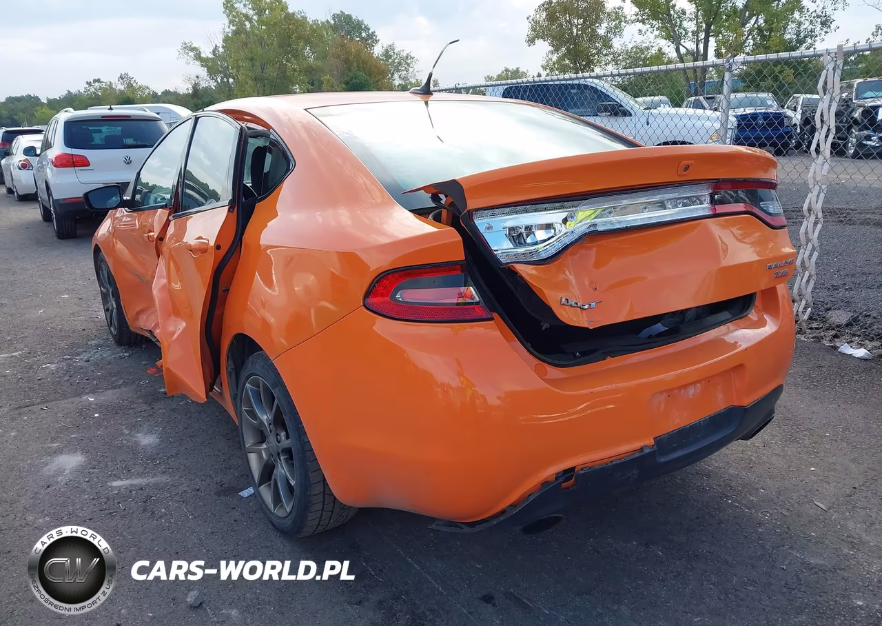 2014 Dodge Dart Sxt VIN:1C3CDFBB0ED824104 - 3