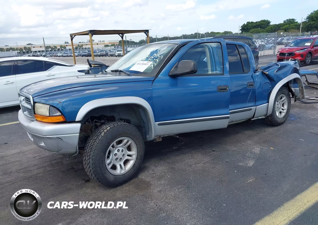 2003 Dodge Dakota Slt VIN:1D7HG48N63S363553 - 2