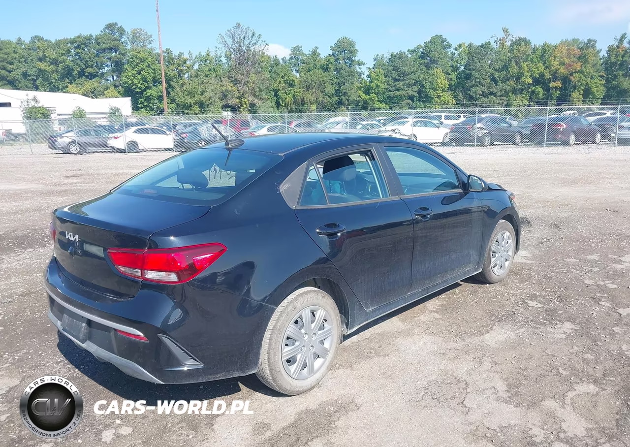 2023 Kia Rio S VIN:3KPA24AD0PE621604 - 4