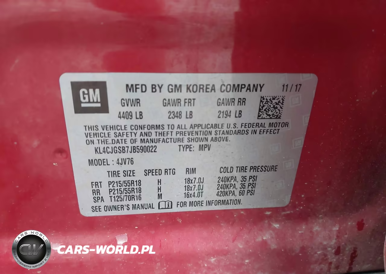 2018 Buick Encore Essence VIN:KL4CJGSB7JB590022 - 9