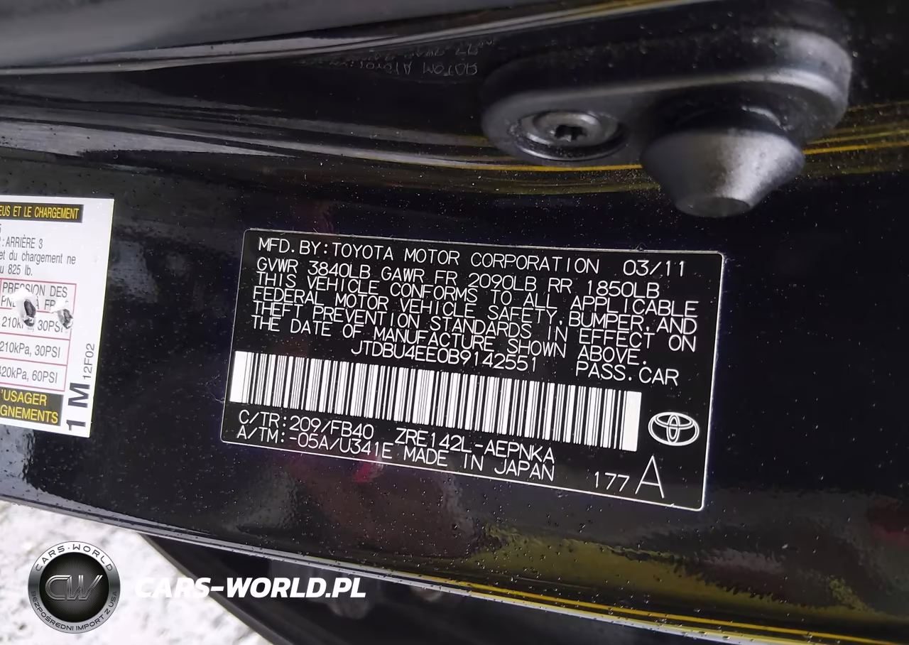 2011 Toyota Corolla Le VIN:JTDBU4EE0B9142551 - 9