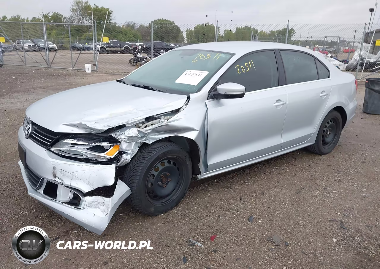 2013 Volkswagen Jetta 2.5L Se VIN:3VWDP7AJ8DM419808 - 2