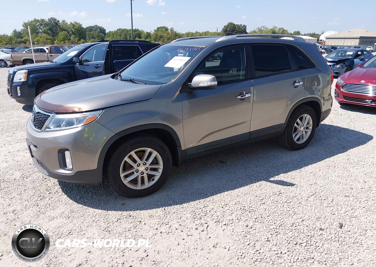 2014 Kia Sorento Lx VIN:5XYKTDA66EG489189 - 2