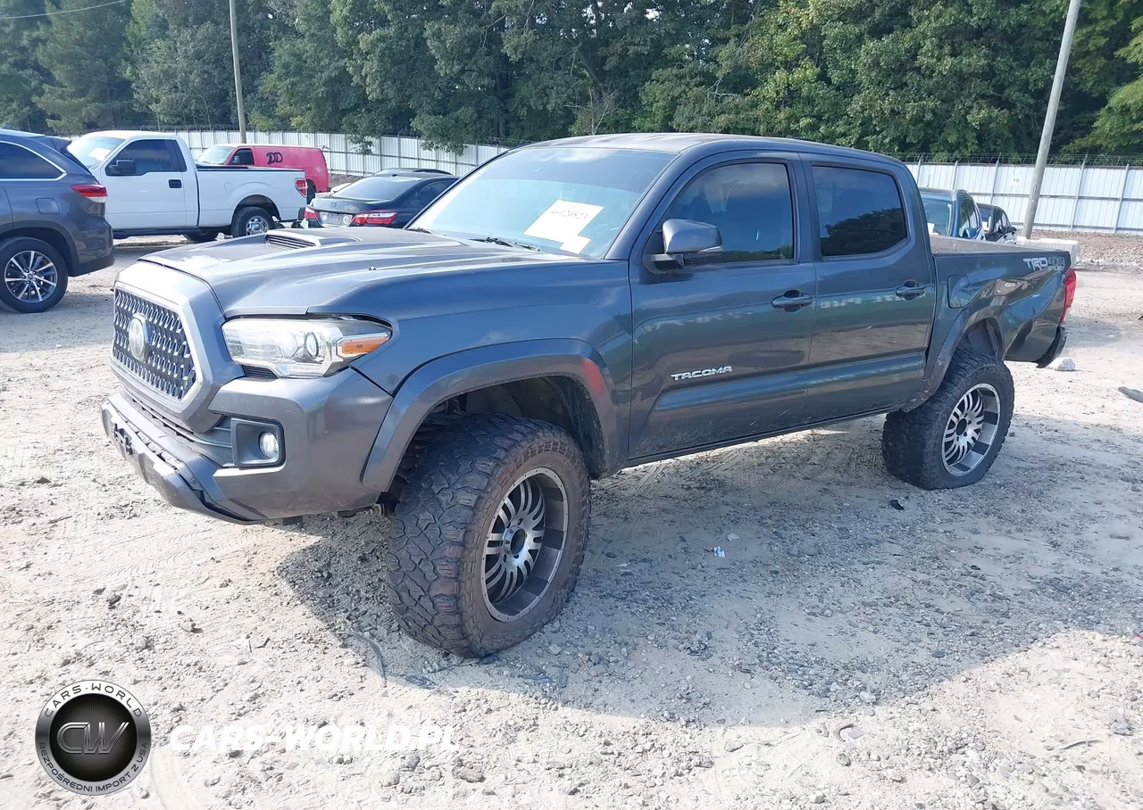 2018 Toyota Tacoma Dbl Cab-Sr-Trdspt-Or-Pro VIN:3TMCZ5AN7JM145139 - 2