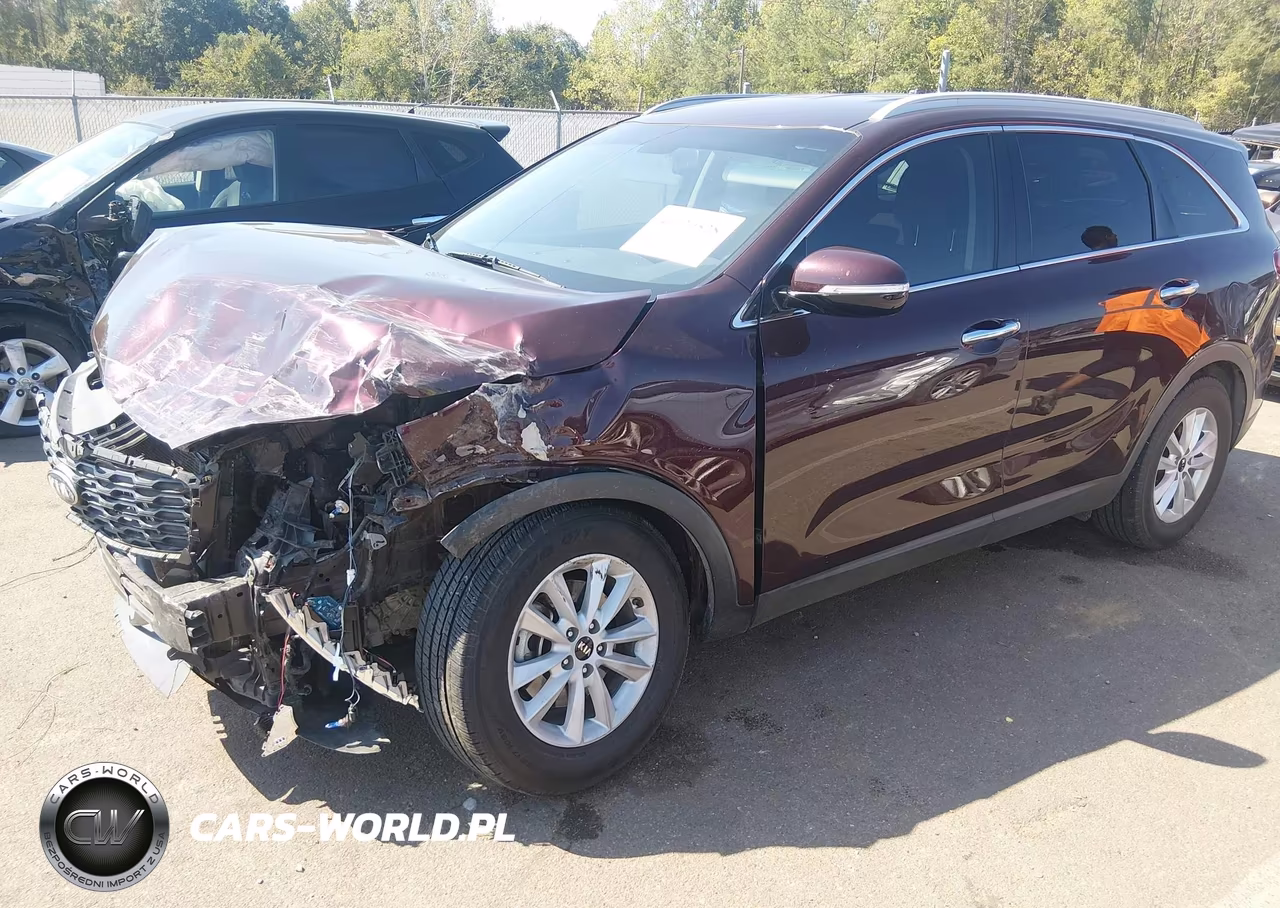 2019 Kia Sorento 2.4L Lx VIN:5XYPG4A35KG448192 - 2