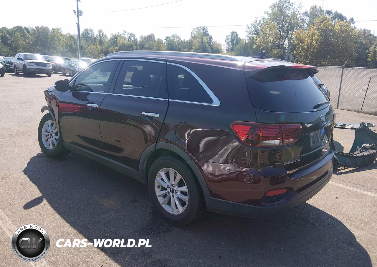 2019 Kia Sorento 2.4L Lx VIN:5XYPG4A35KG448192 - 3