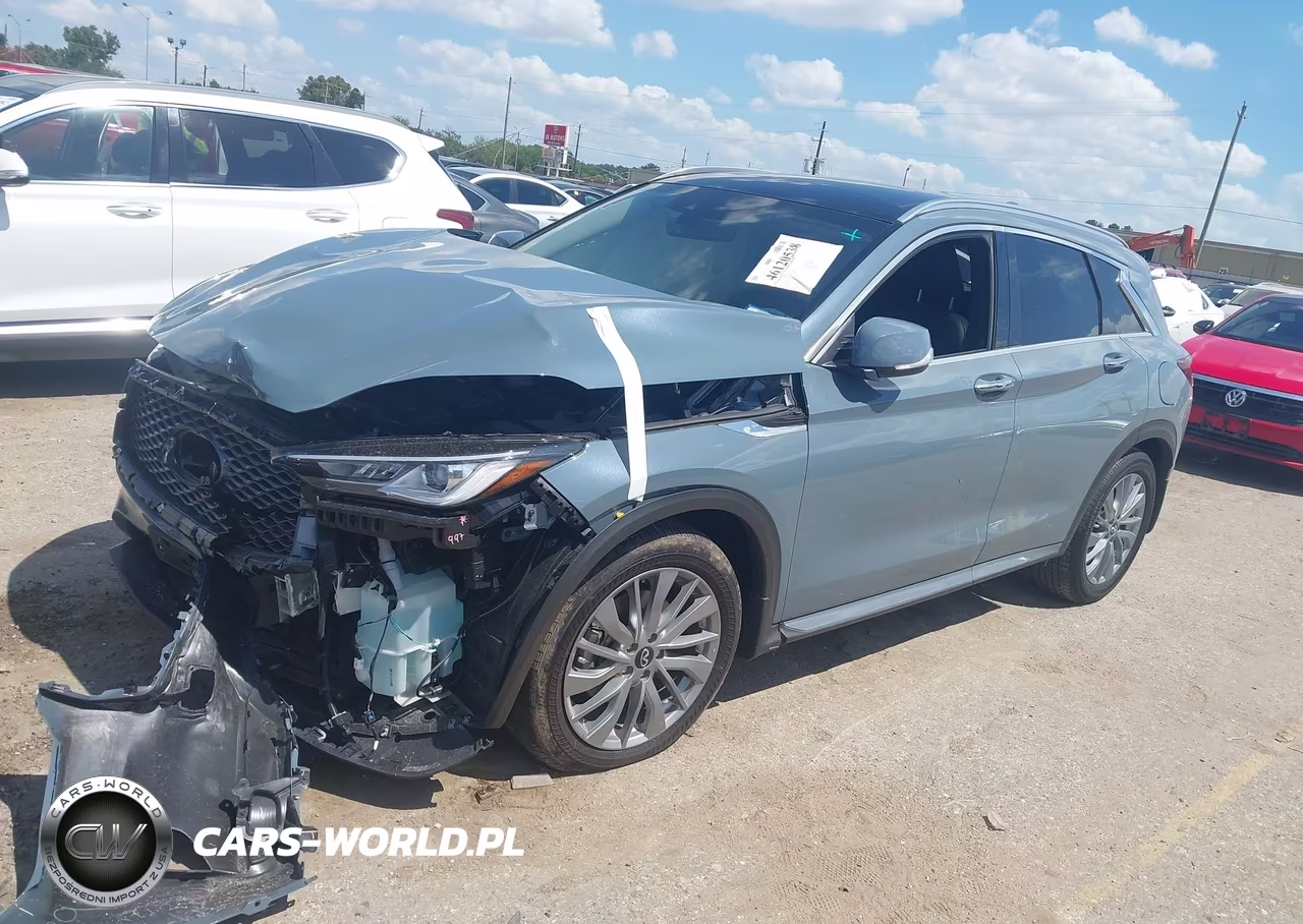 2025 Infiniti Qx50 Luxe Awd VIN:3PCAJ5BB1SF109035 - 2