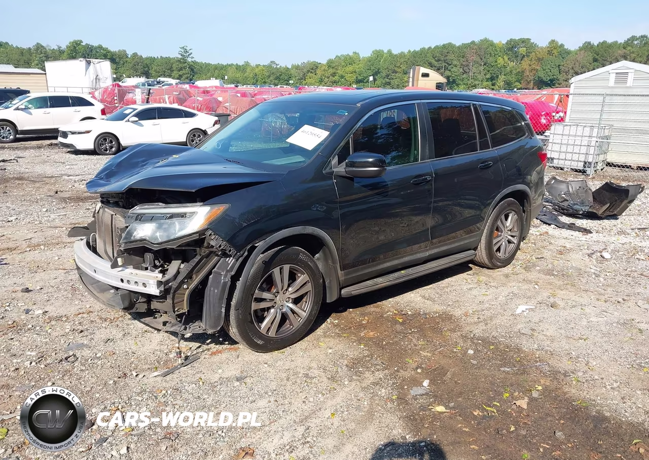 2016 Honda Pilot Ex-L VIN:5FNYF5H87GB013462 - 2