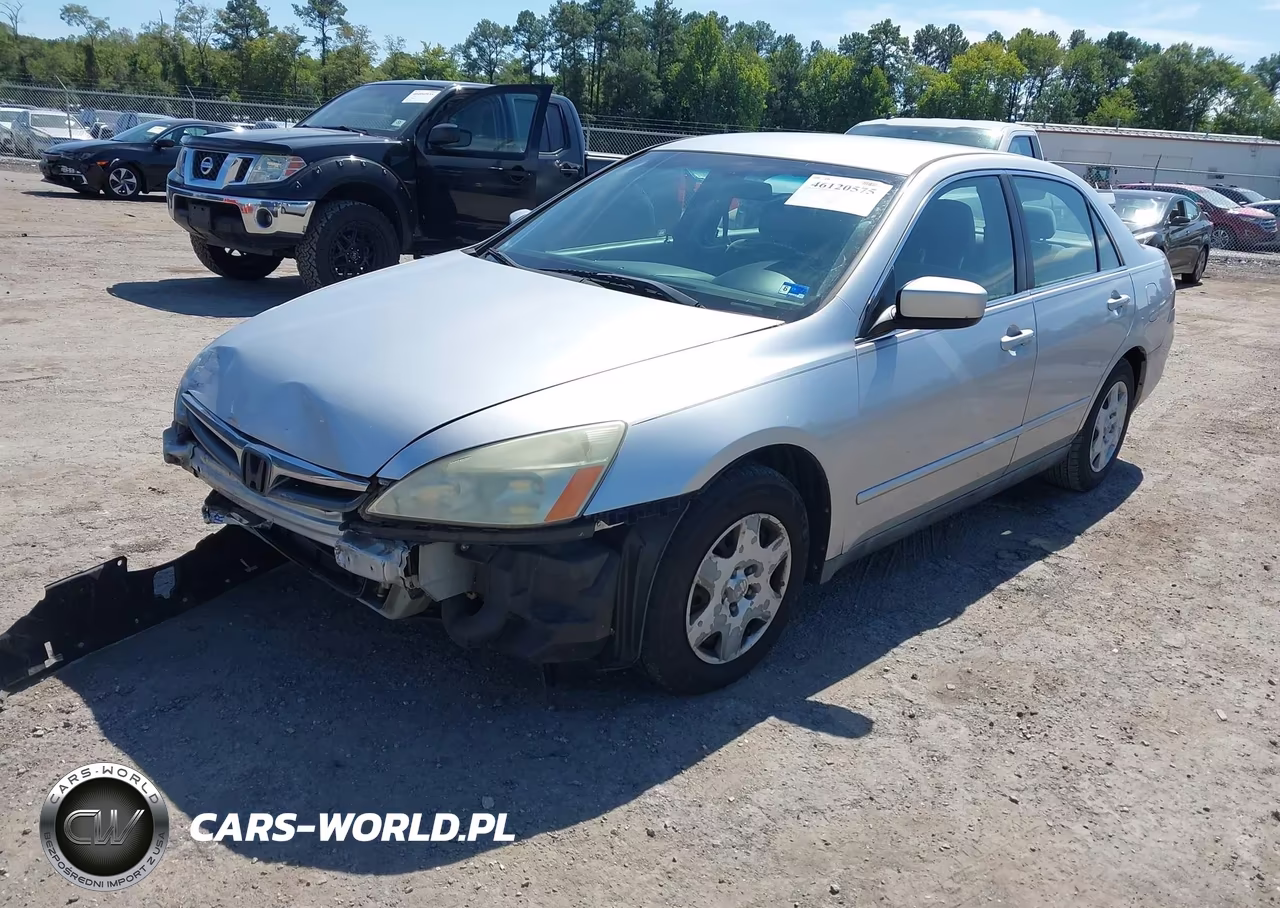 2007 Honda Accord 2.4 Lx VIN:1HGCM56437A074740 - 2