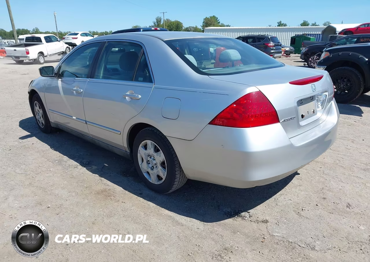 2007 Honda Accord 2.4 Lx VIN:1HGCM56437A074740 - 3