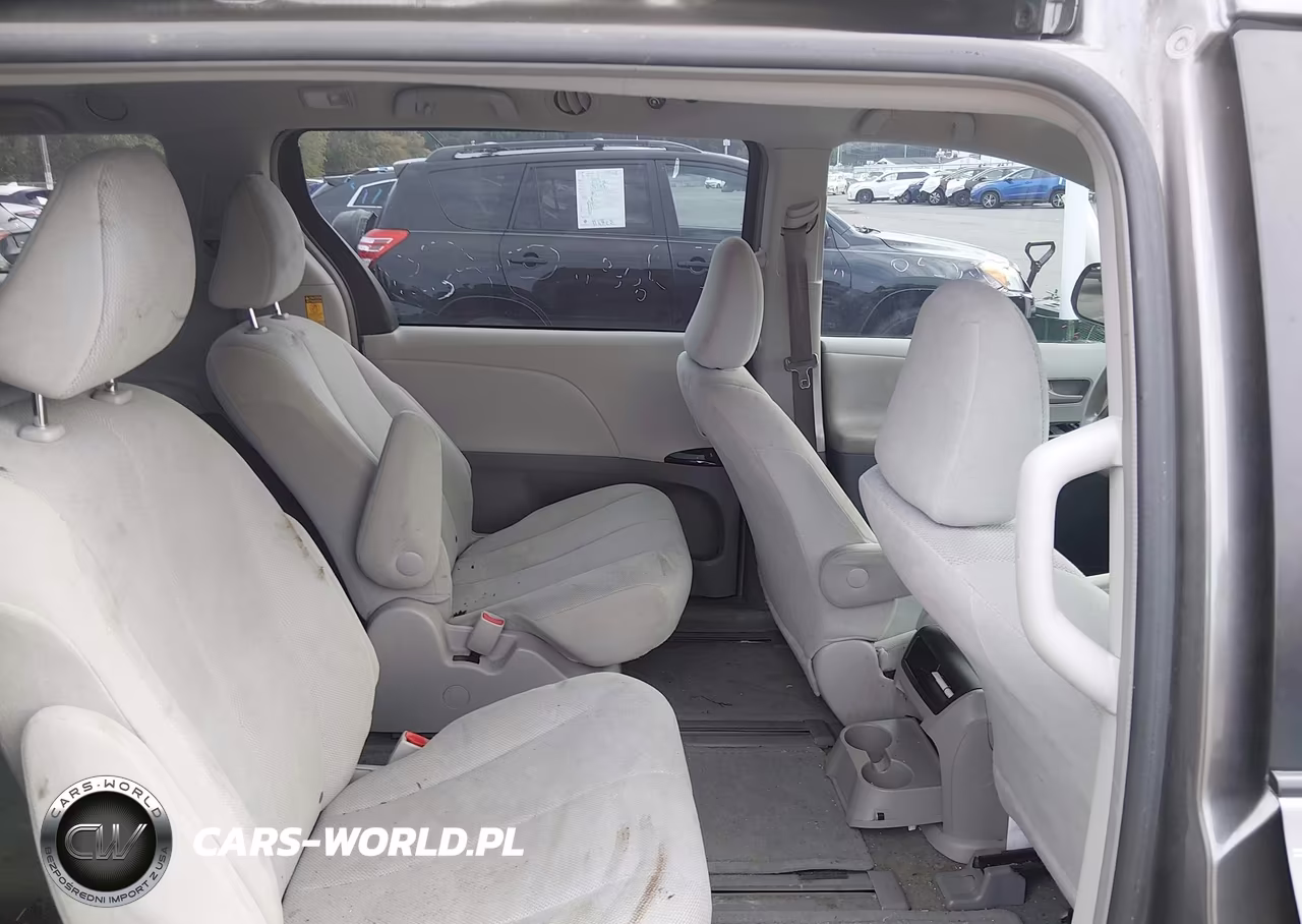 2014 Toyota Sienna L V6 7 Passenger VIN:5TDZK3DC3ES434831 - 8