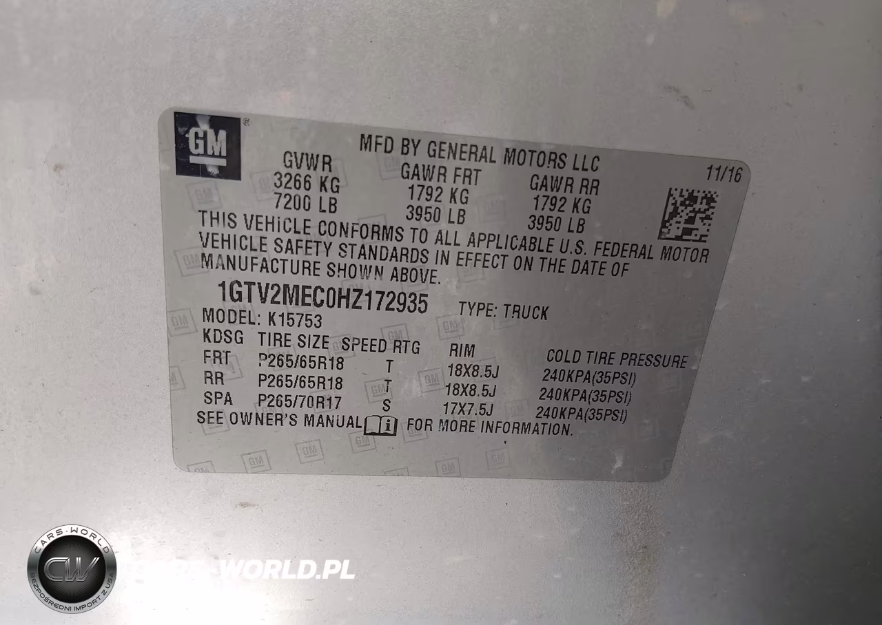 2017 GMC Sierra 1500 Sle VIN:1GTV2MEC0HZ172935 - 9