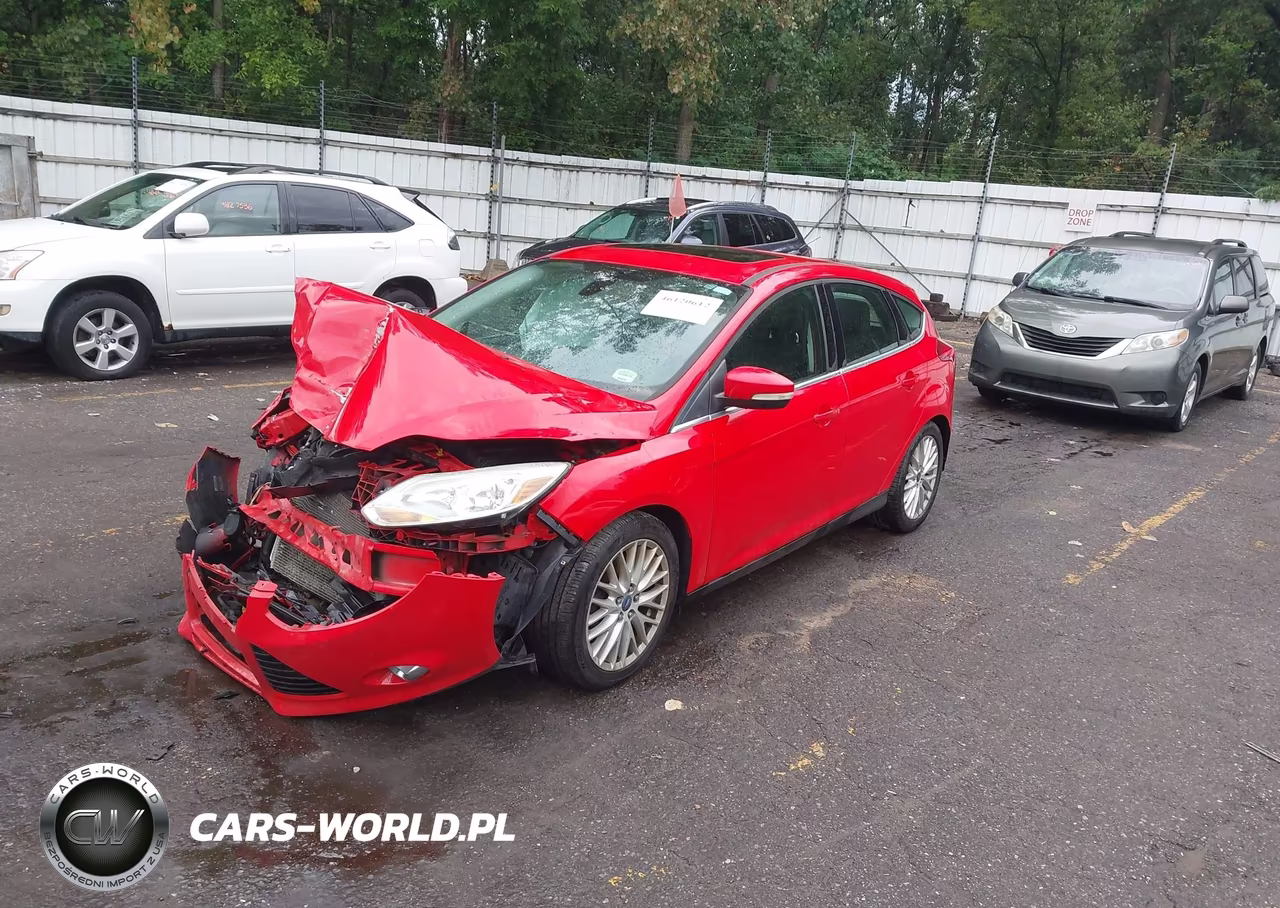2012 Ford Focus Sel VIN:1FAHP3M2XCL200582 - 2