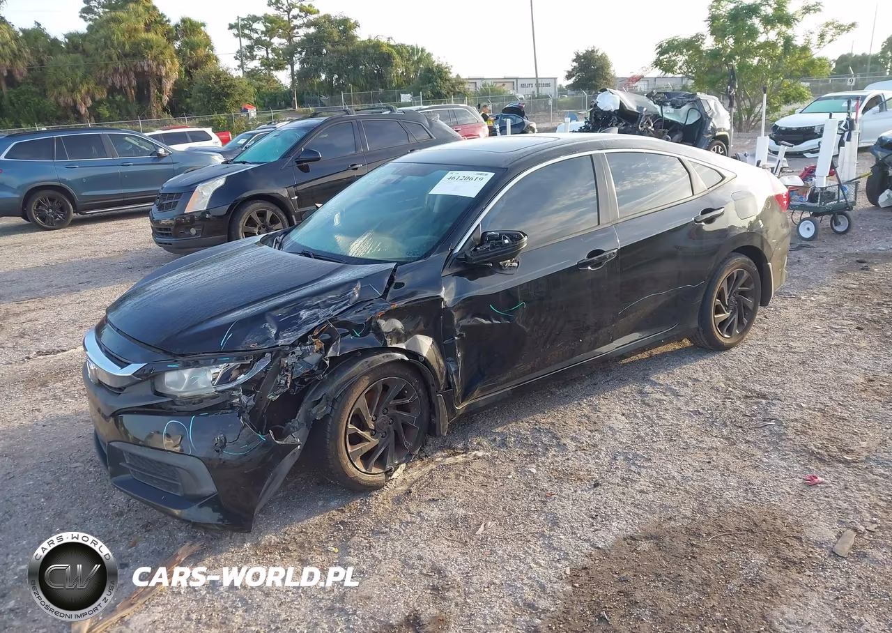 2018 Honda Civic Ex VIN:19XFC2F79JE017390 - 2