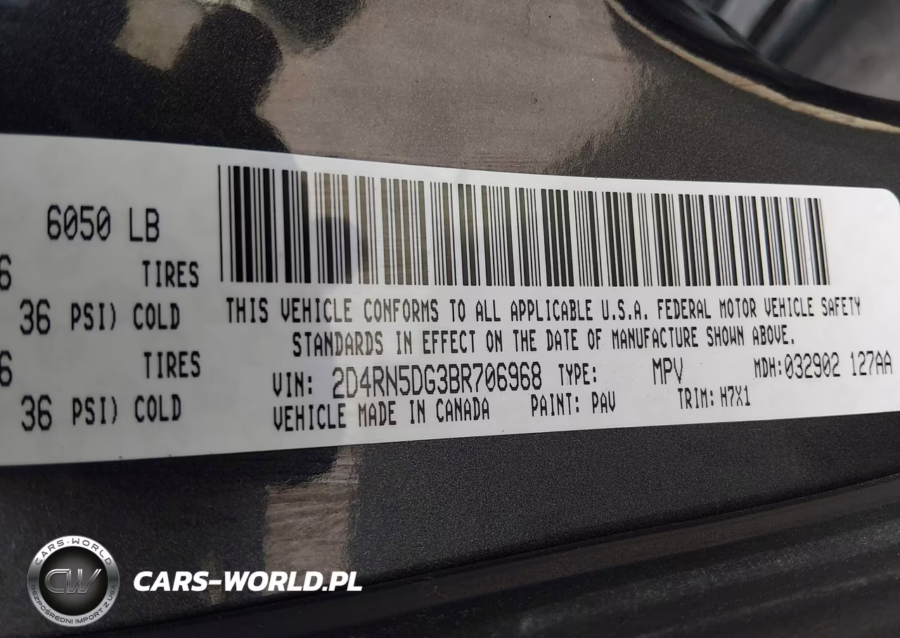 2011 Dodge Grand Caravan Crew VIN:2D4RN5DG3BR706968 - 9