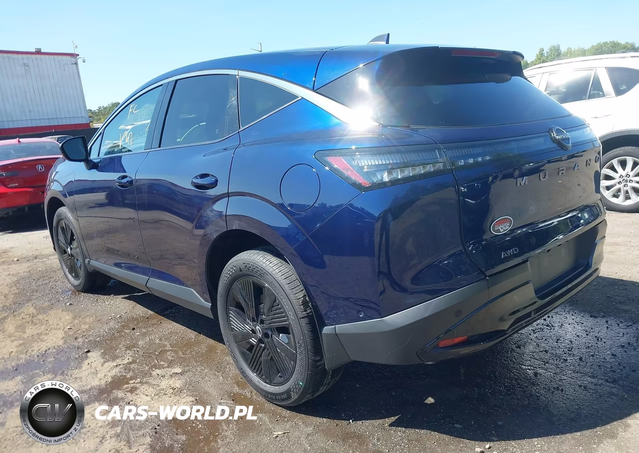 2025 Nissan Murano Sv VIN:5N1AZ3BS8SC136366 - 3