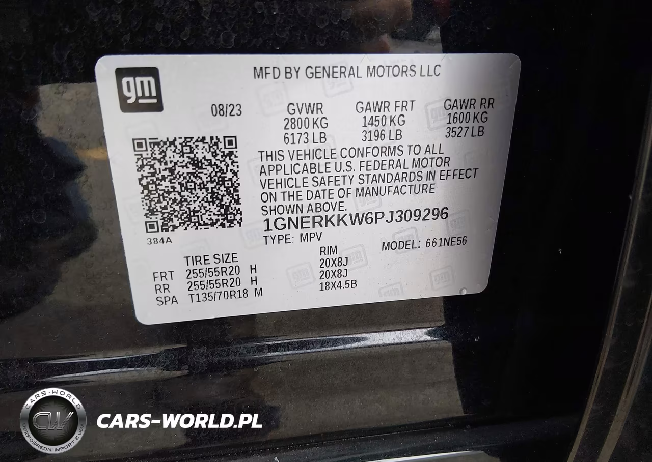 2023 Chevrolet Traverse Fwd Premier VIN:1GNERKKW6PJ309296 - 9