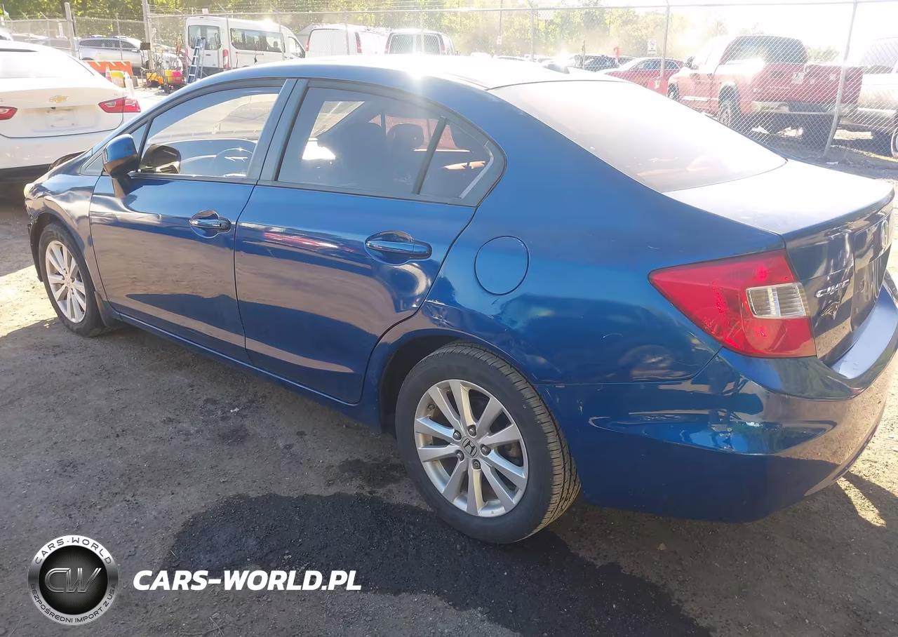 2012 Honda Civic Ex-L VIN:2HGFB2F96CH506875 - 3