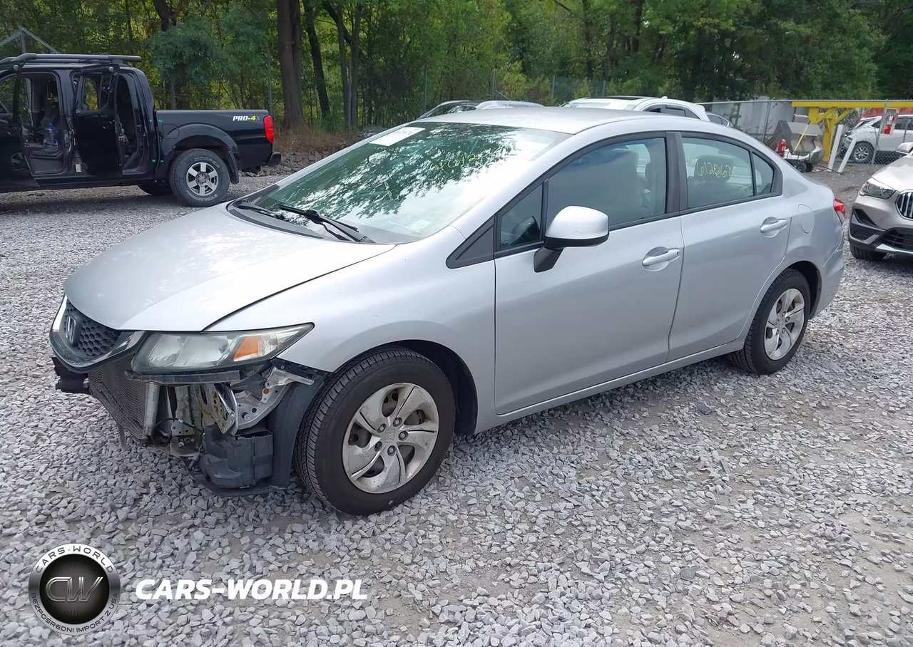 2013 Honda Civic Lx VIN:19XFB2F54DE200802 - 2
