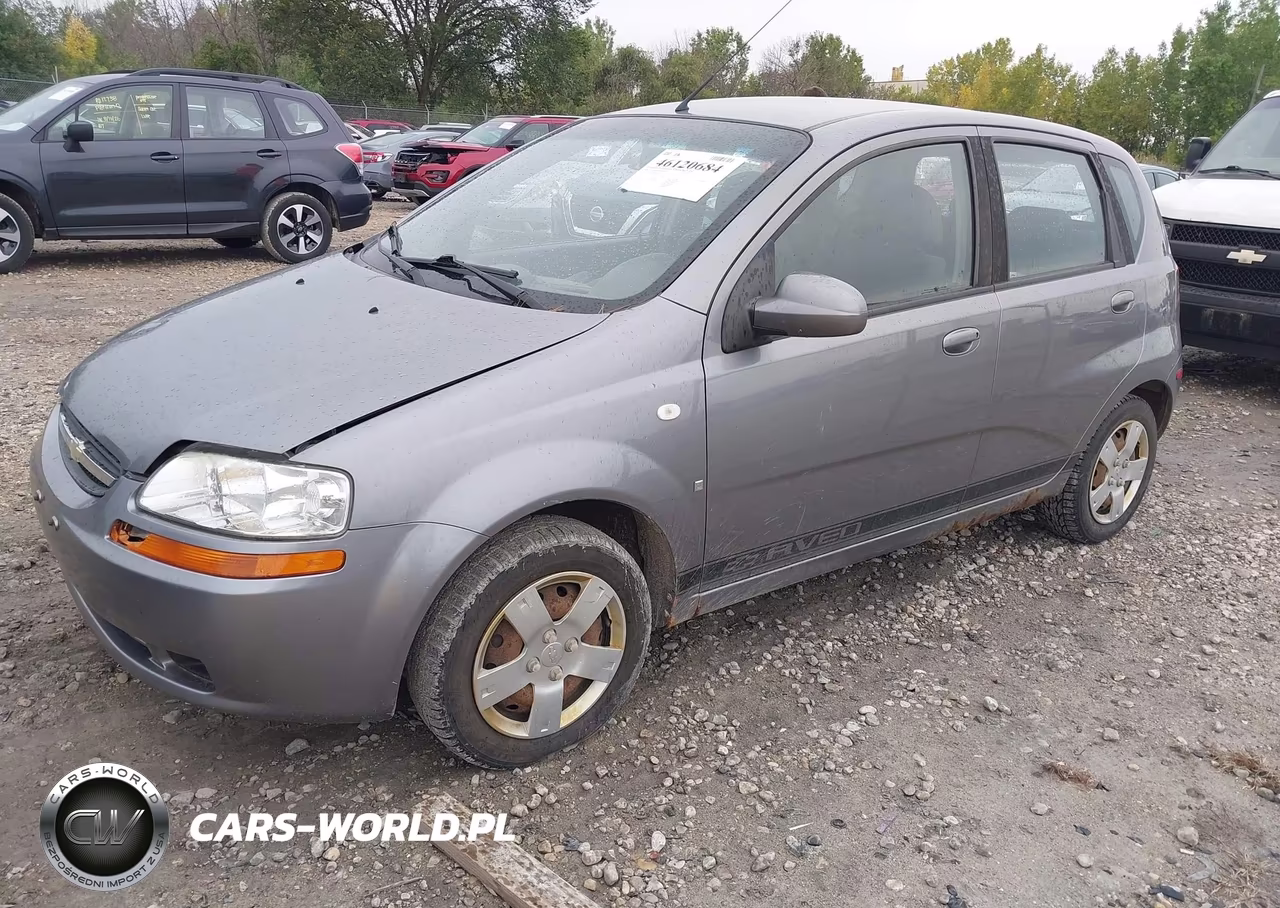 2008 Chevrolet Aveo 5 Special Value VIN:KL1TD66618B242545 - 2