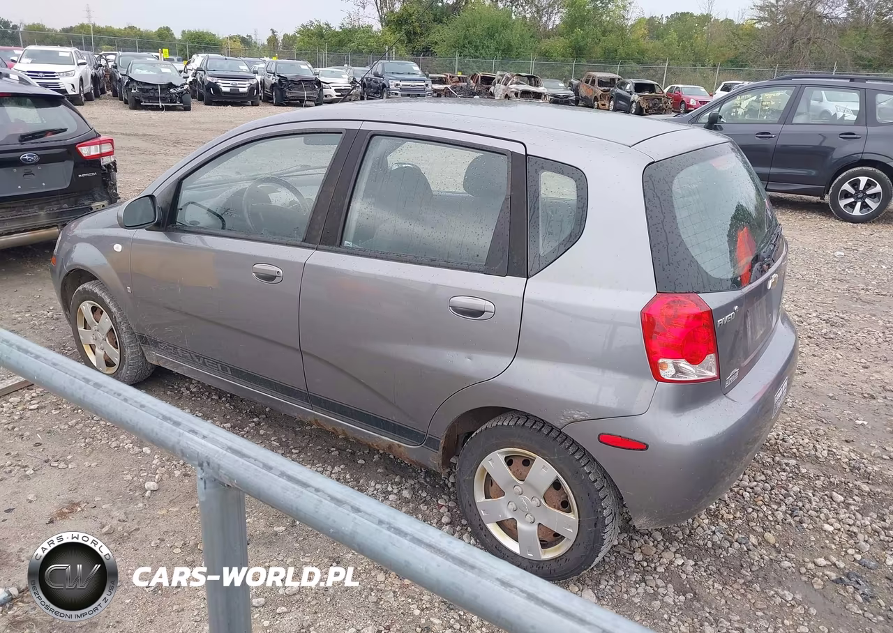 2008 Chevrolet Aveo 5 Special Value VIN:KL1TD66618B242545 - 3