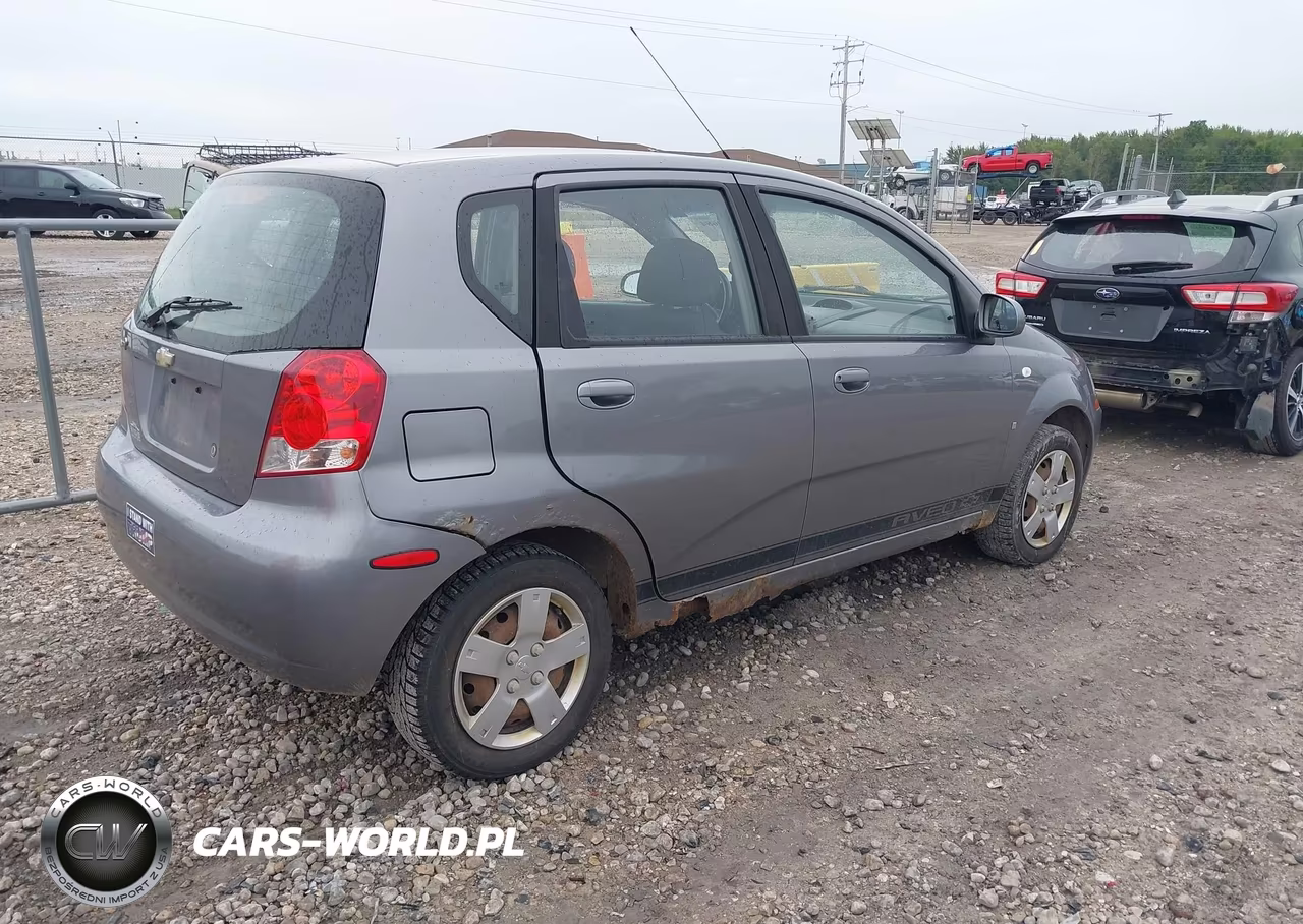 2008 Chevrolet Aveo 5 Special Value VIN:KL1TD66618B242545 - 4