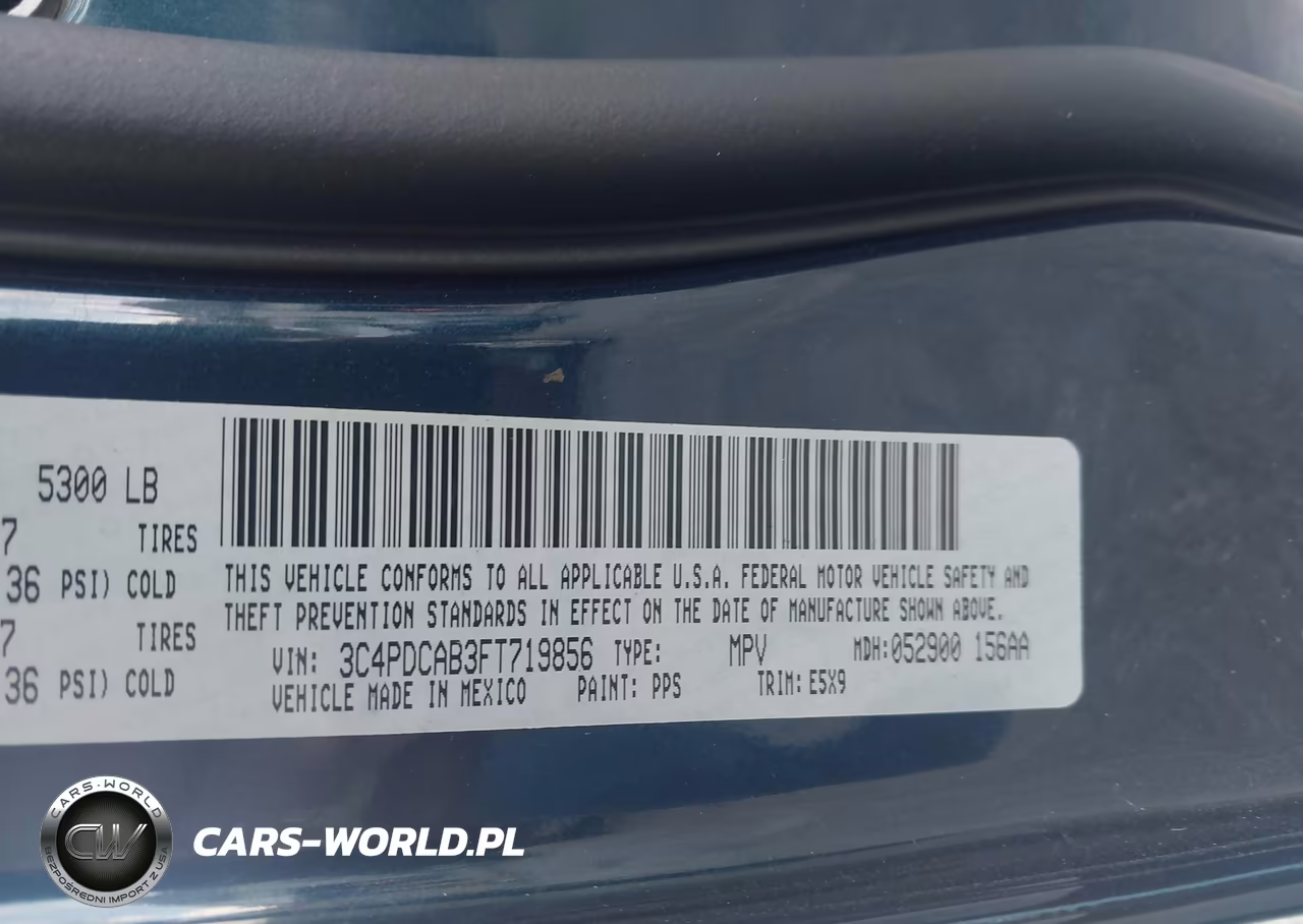 2015 Dodge Journey American Value Pkg VIN:3C4PDCAB3FT719856 - 9