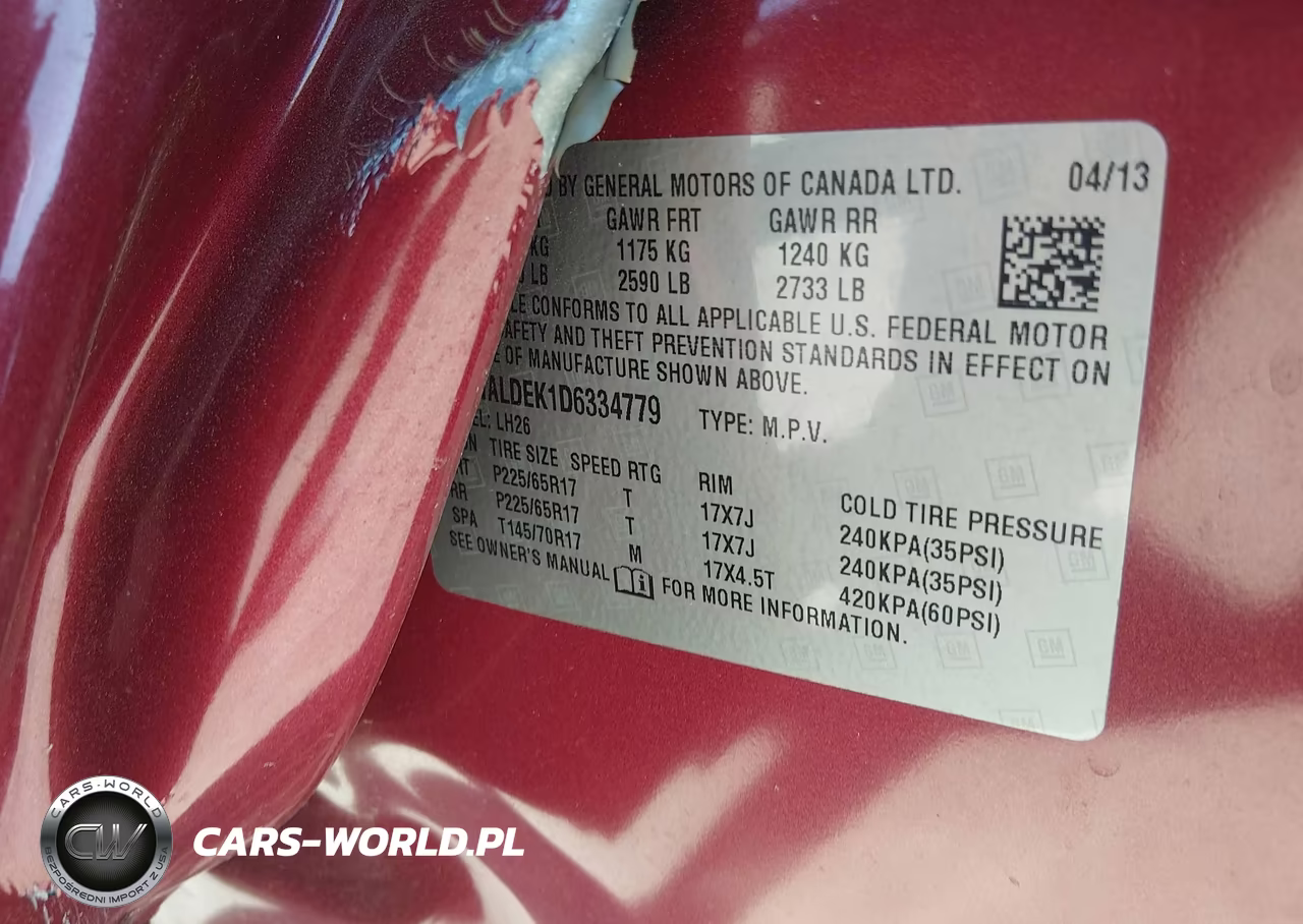 2013 Chevrolet Equinox 1Lt VIN:2GNALDEK1D6334779 - 9