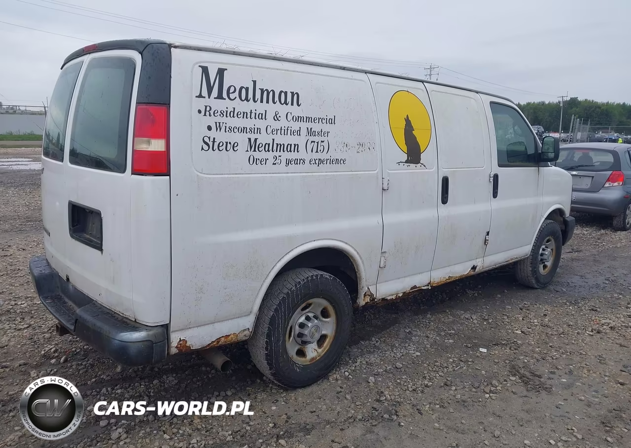 2009 Chevrolet Express 2500 Work Van VIN:1GCGG25C591105889 - 4