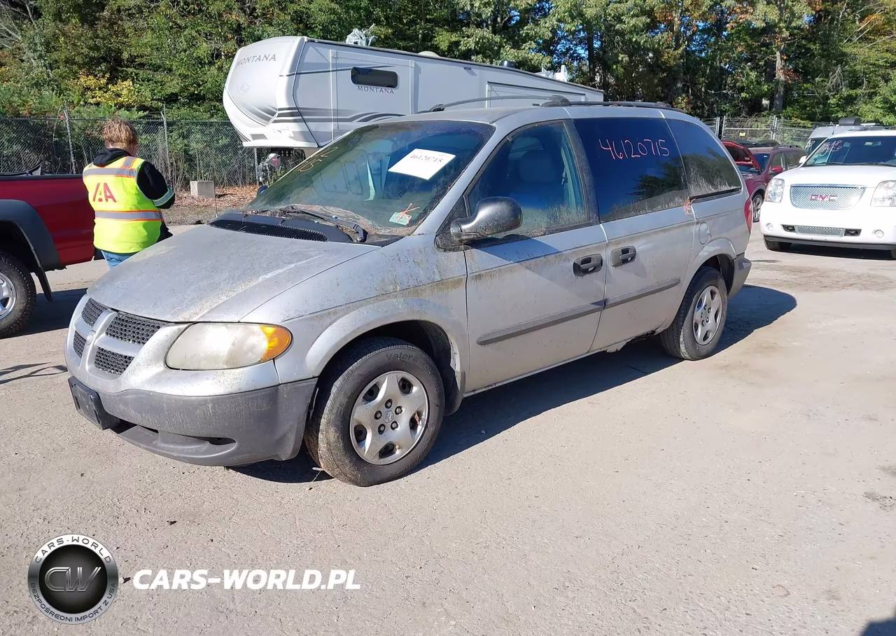 2002 Dodge Caravan Se VIN:1B8GP25322B547329 - 2