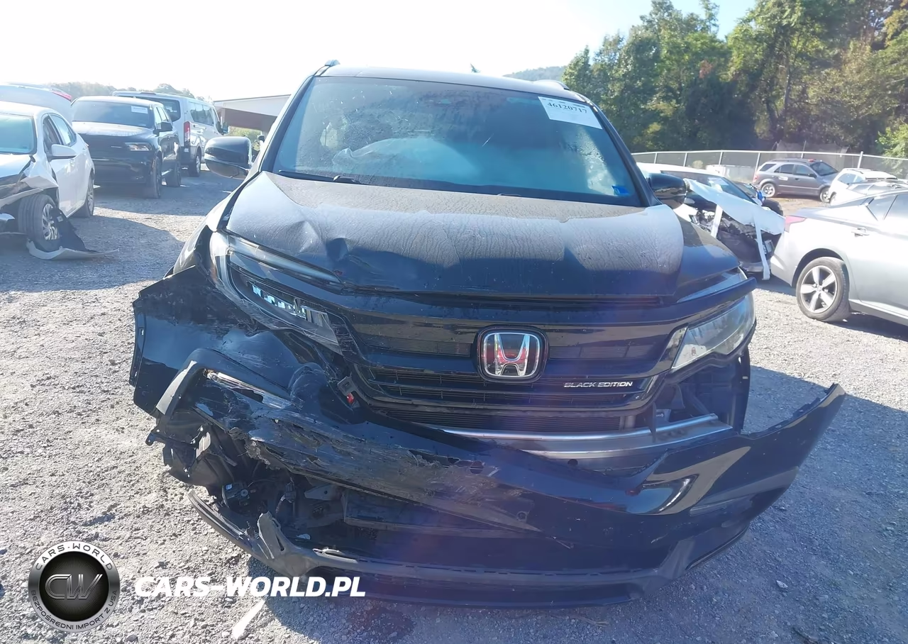 2021 Honda Pilot Awd Black Edition VIN:5FNYF6H73MB051974 - 13