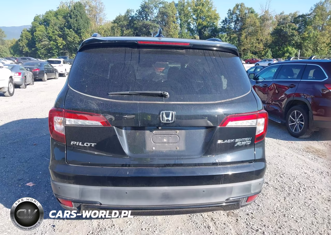 2021 Honda Pilot Awd Black Edition VIN:5FNYF6H73MB051974 - 17