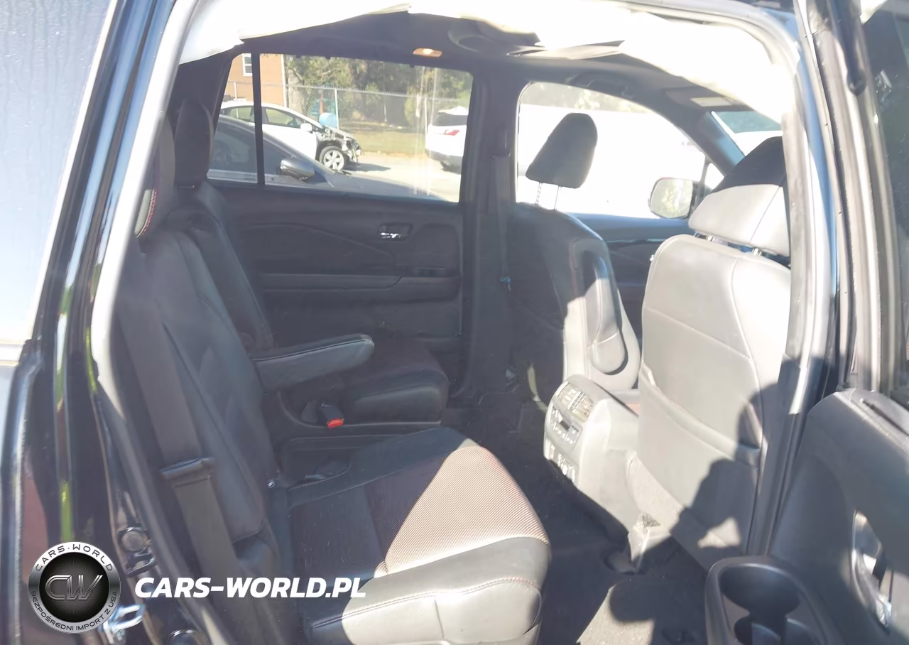 2021 Honda Pilot Awd Black Edition VIN:5FNYF6H73MB051974 - 8