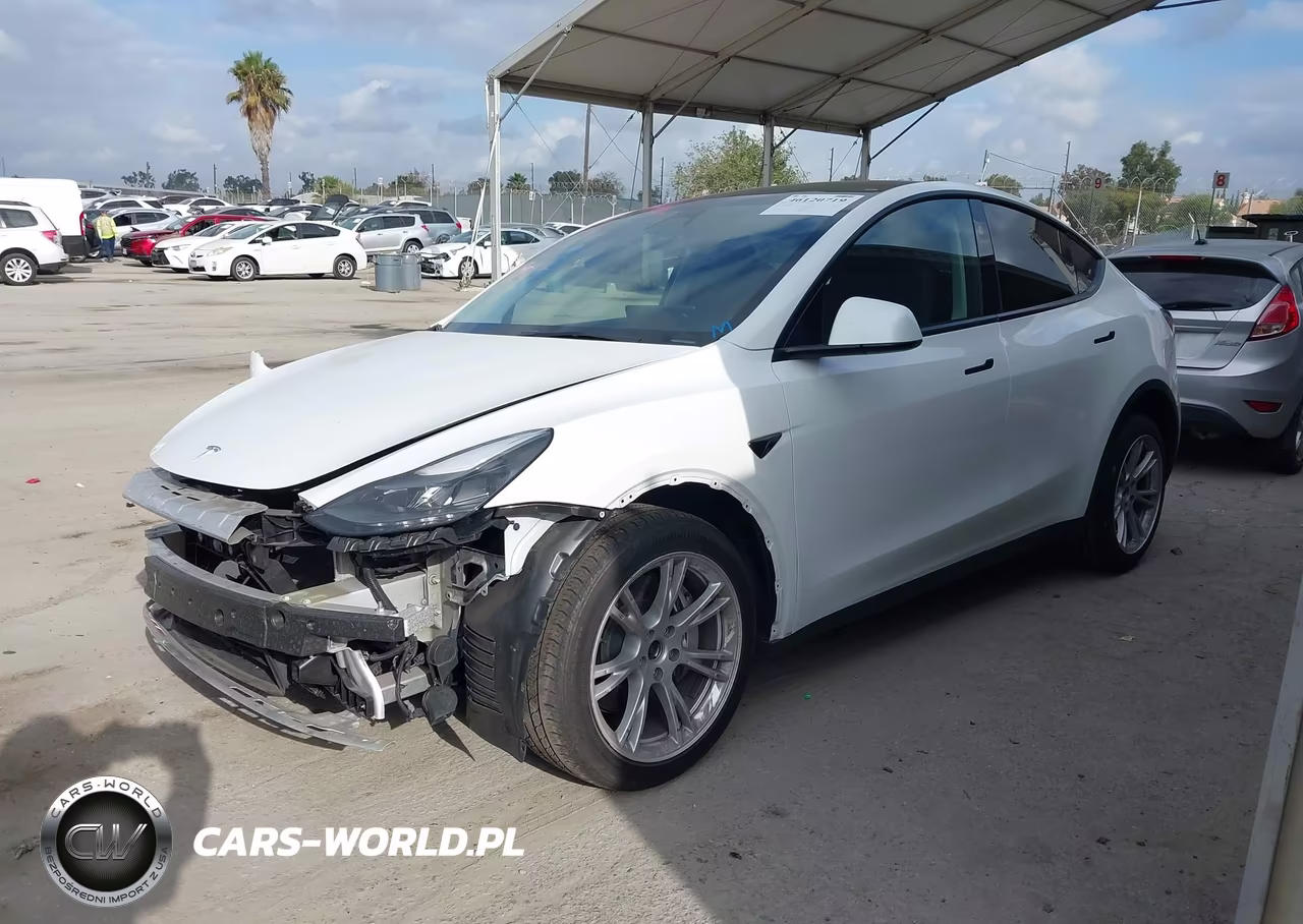 2024 Tesla Model Y Long Range Dual Motor All-Wheel Drive VIN:7SAYGAEE8RF057489 - 2