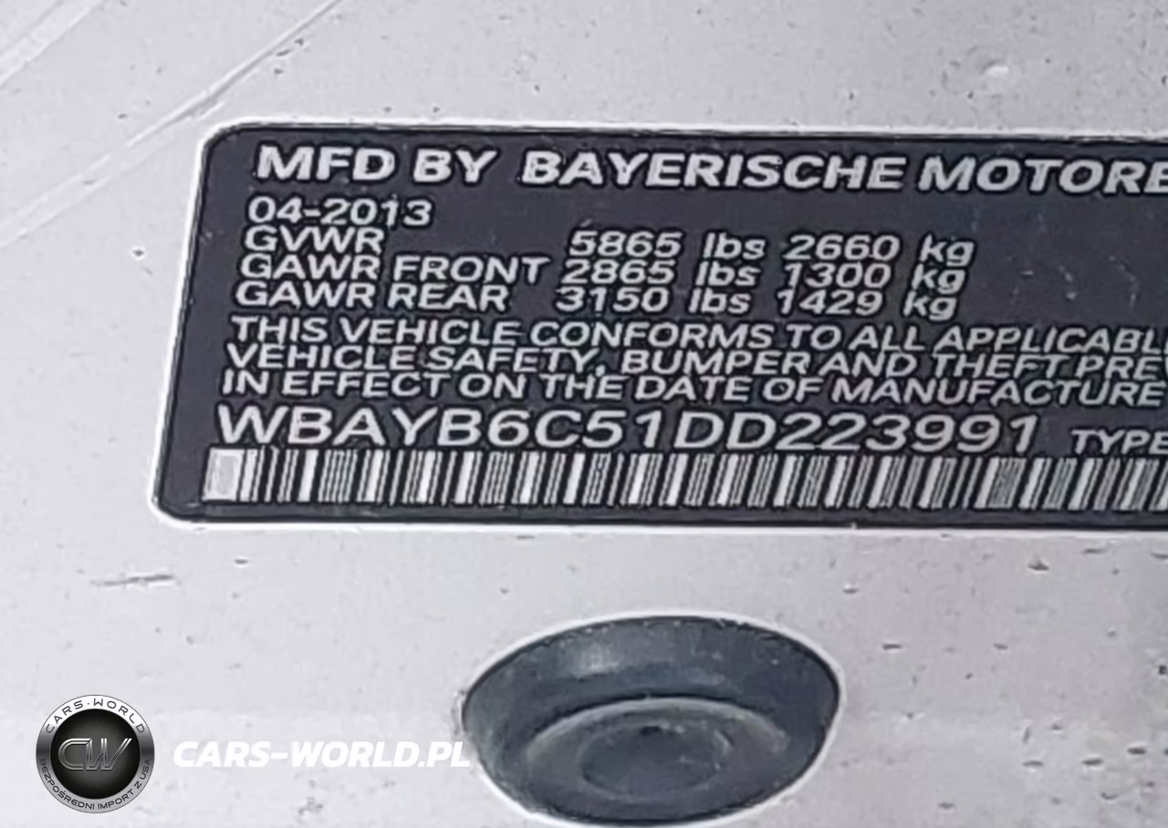 2013 BMW 750I xDrive VIN:WBAYB6C51DD223991 - 9