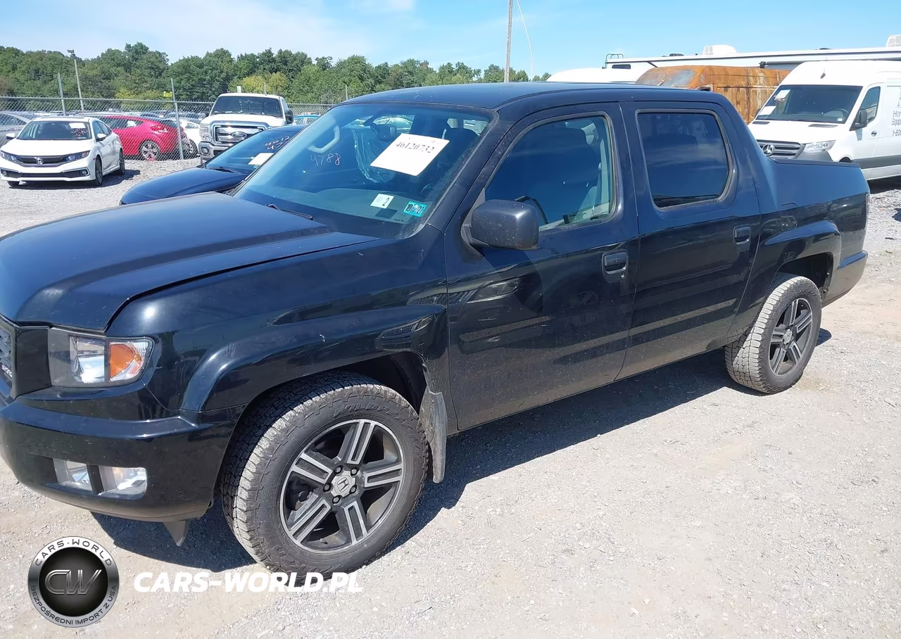 2013 Honda Ridgeline Sport VIN:5FPYK1F74DB001299 - 2