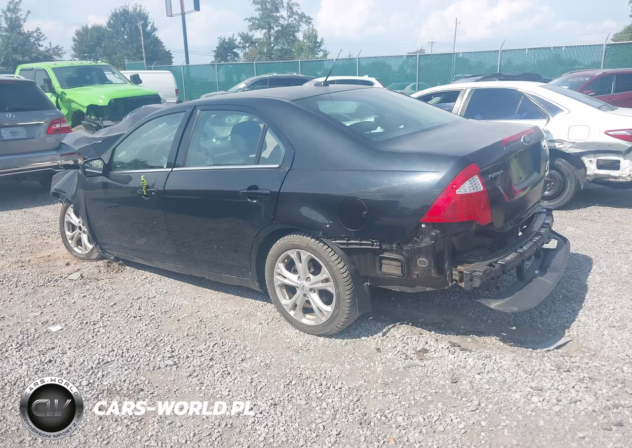 2012 Ford Fusion Se VIN:3FAHP0HA5CR155567 - 3