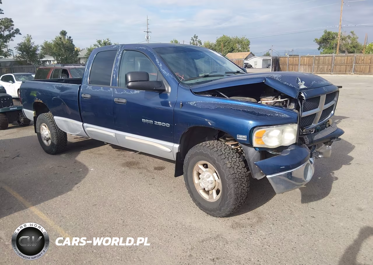 2003 Dodge Ram 2500 Slt-Laramie-St