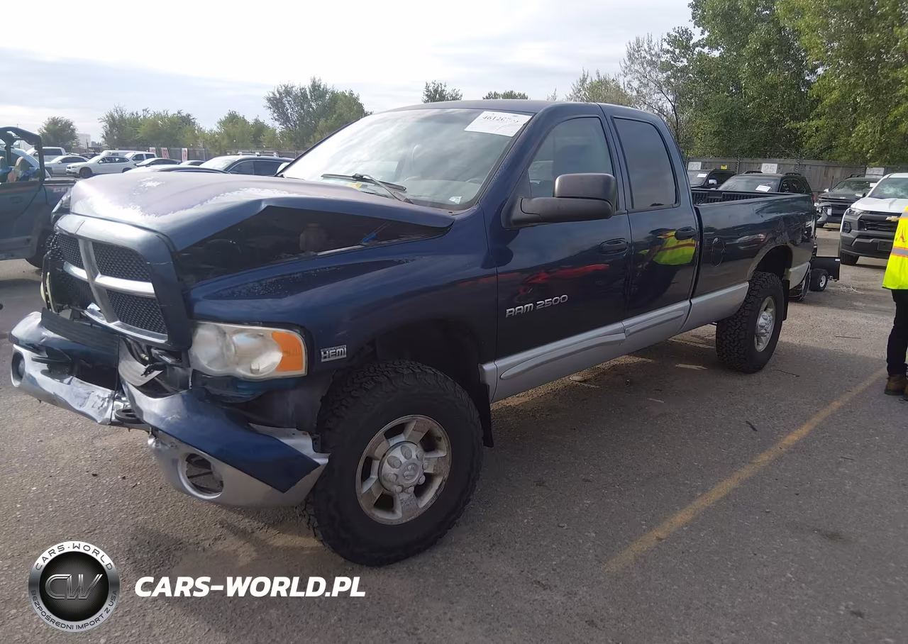 2003 Dodge Ram 2500 Slt-Laramie-St VIN:3D7KU28D43G762558 - 2