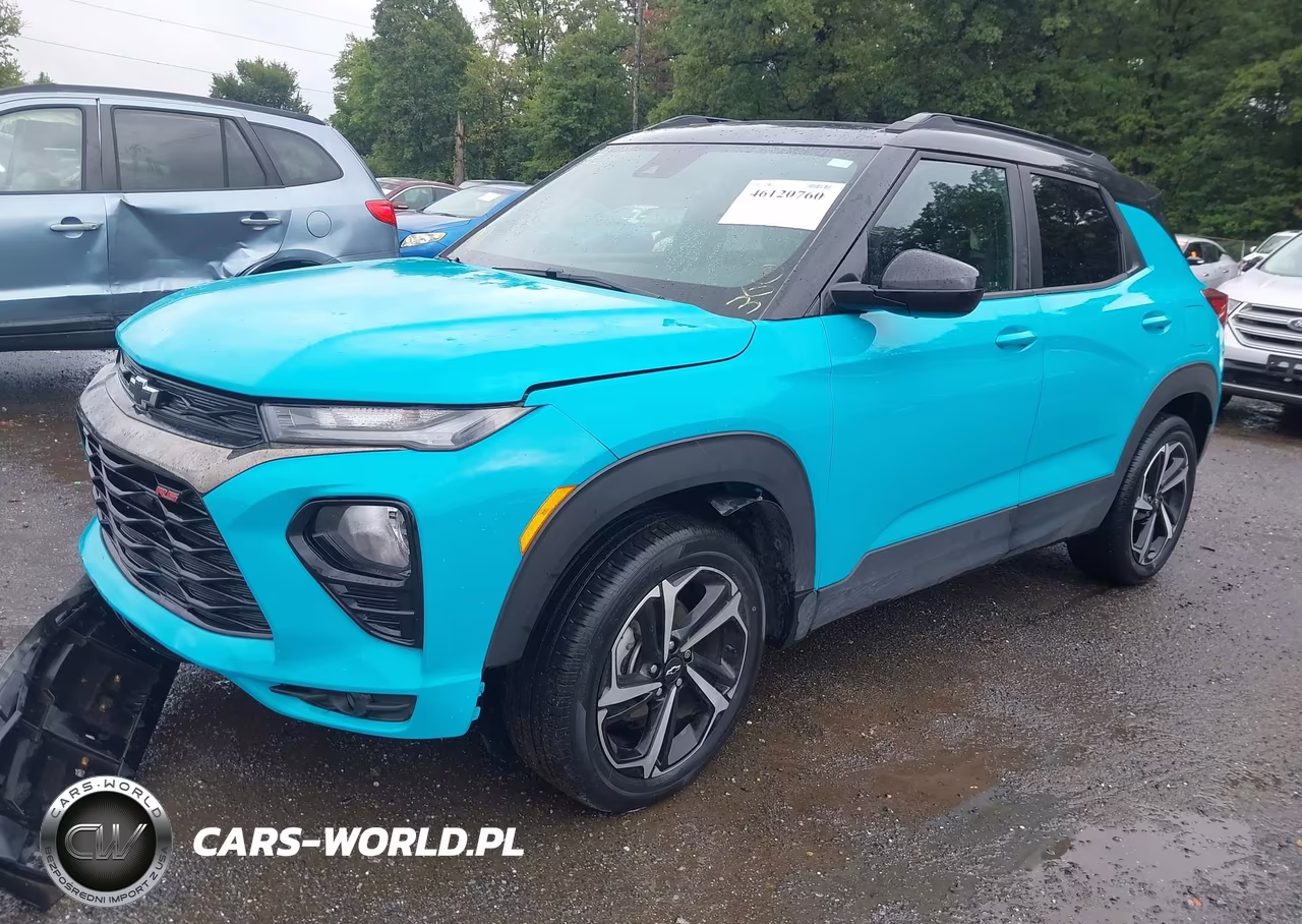 2021 Chevrolet Trailblazer Awd Rs VIN:KL79MUSL7MB105894 - 2