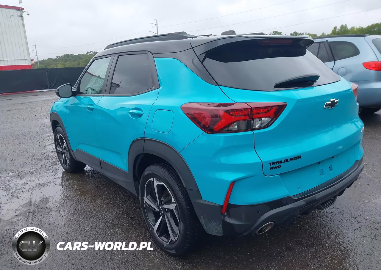 2021 Chevrolet Trailblazer Awd Rs VIN:KL79MUSL7MB105894 - 3