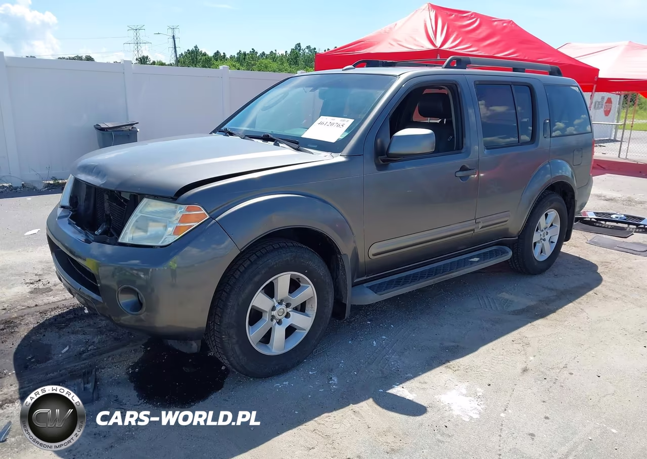 2008 Nissan Pathfinder Se VIN:5N1AR18U18C620210 - 2