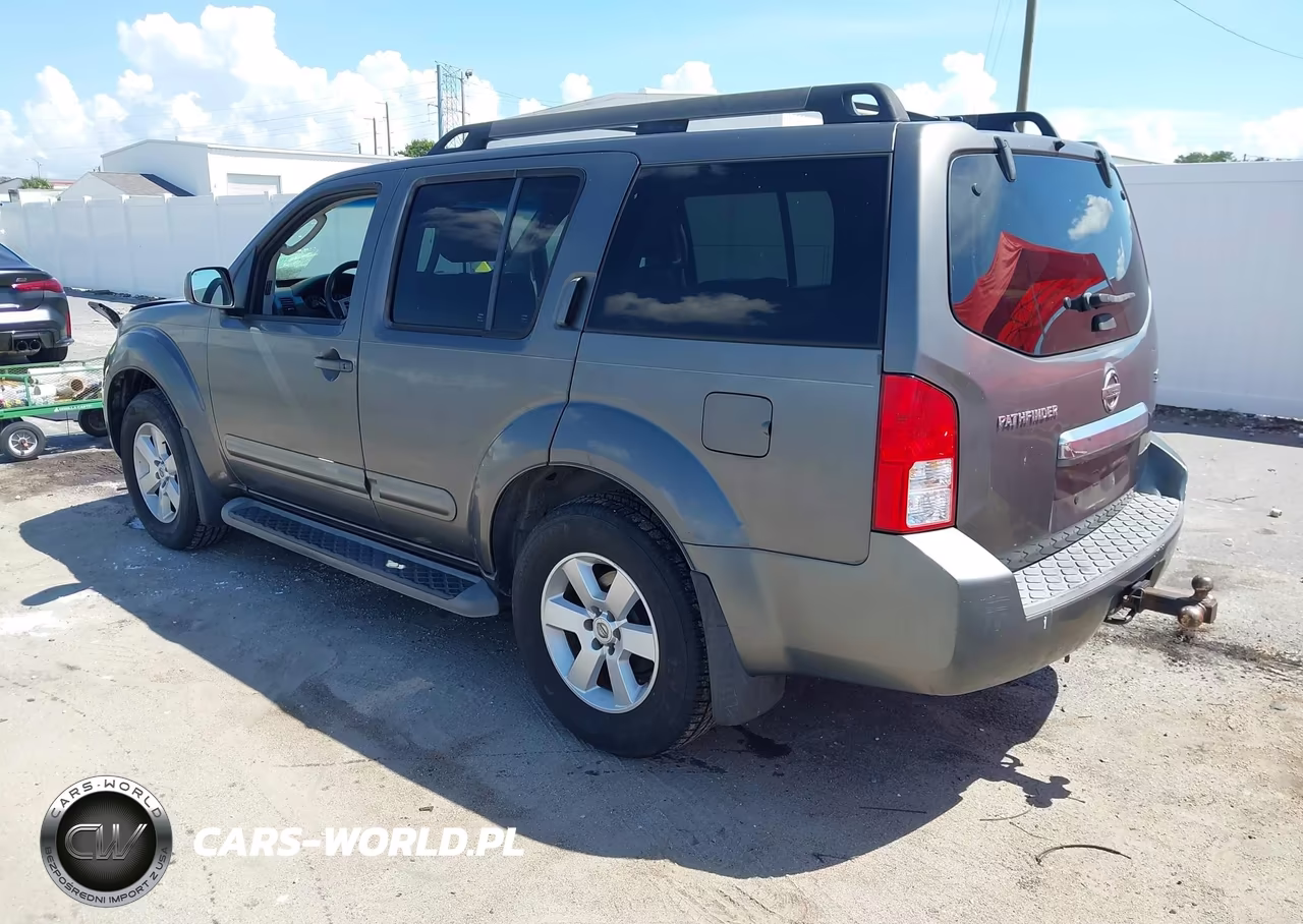2008 Nissan Pathfinder Se VIN:5N1AR18U18C620210 - 3