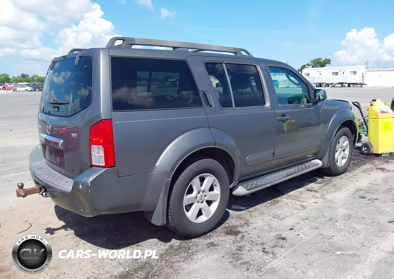 2008 Nissan Pathfinder Se VIN:5N1AR18U18C620210 - 4