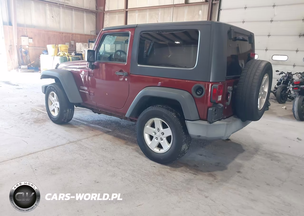 2010 Jeep Wrangler Sport VIN:1J4AA2D16AL103496 - 3