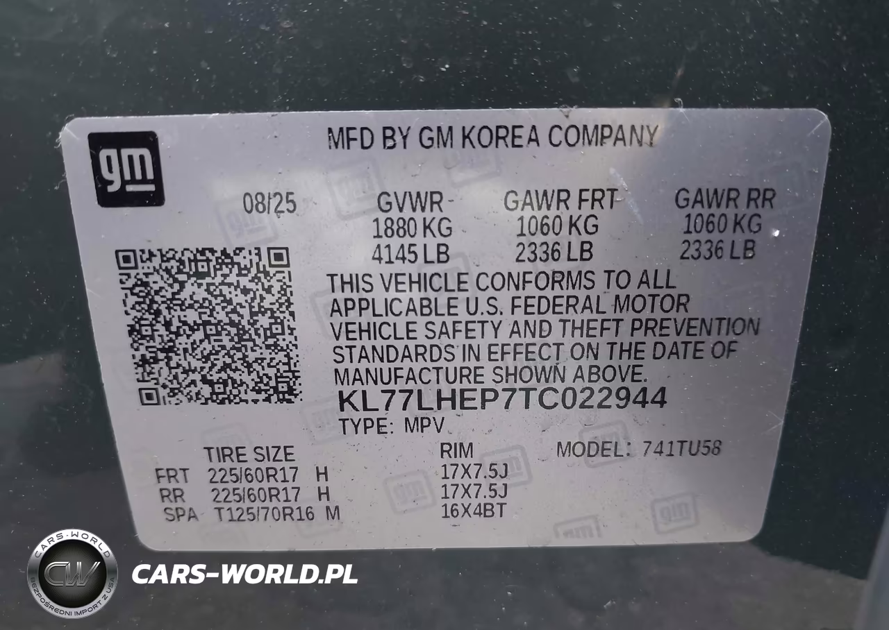 2026 Chevrolet Trax Fwd Lt VIN:KL77LHEP7TC022944 - 9