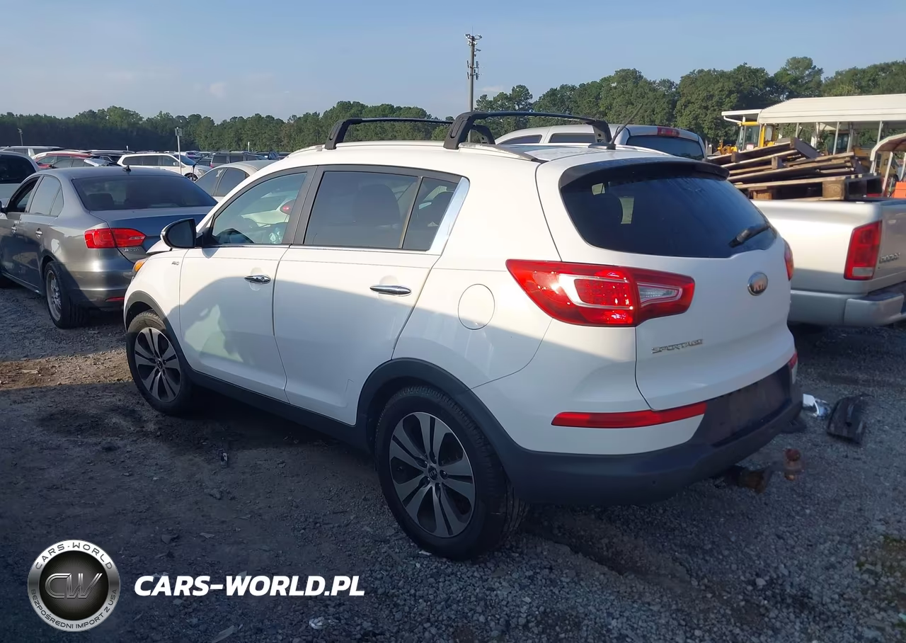 2013 Kia Sportage Ex VIN:KNDPCCA21D7466377 - 3