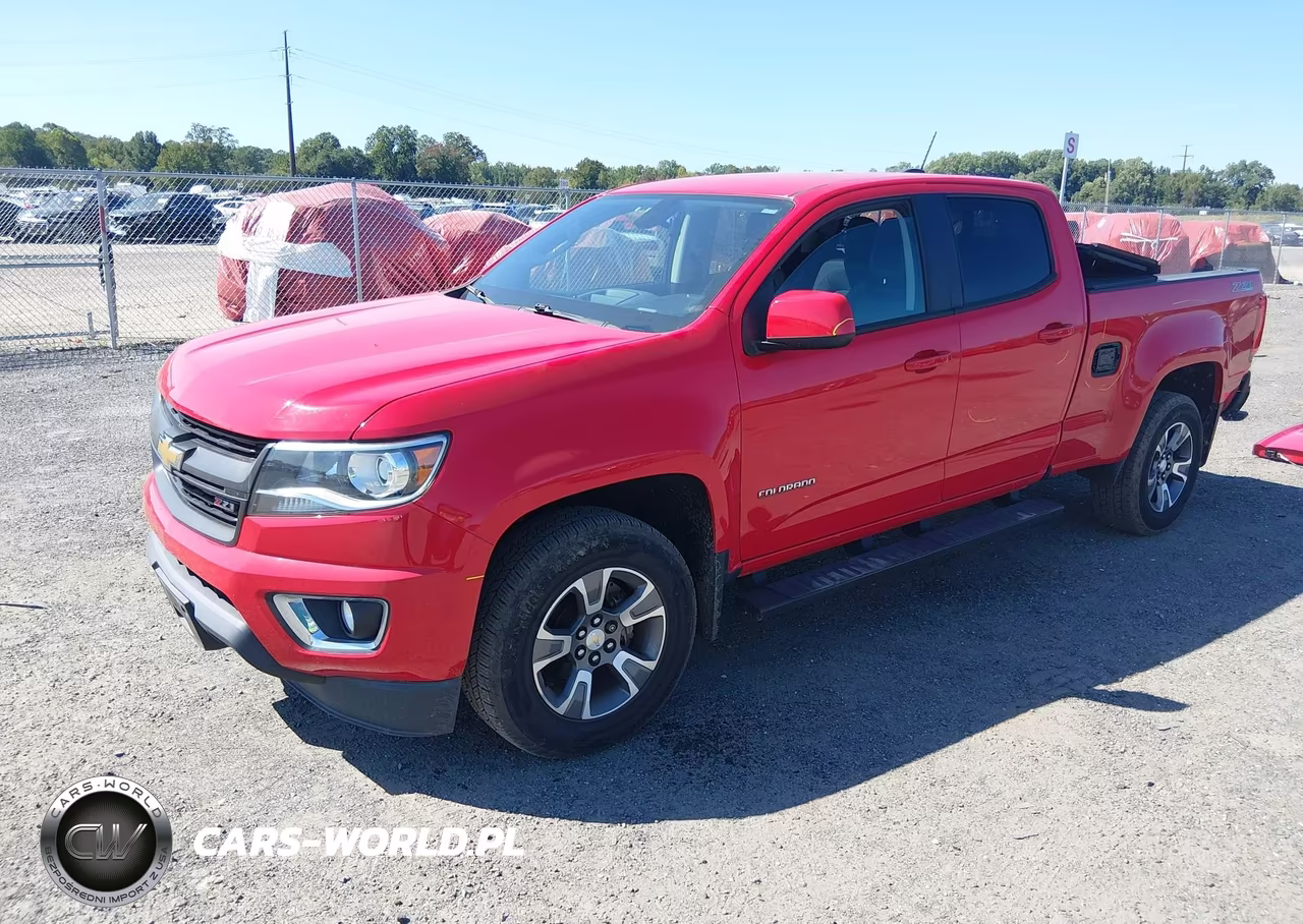 2016 Chevrolet Colorado Z71 VIN:1GCGTDE31G1145617 - 2